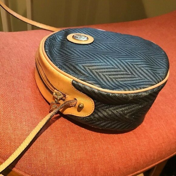 Mark Cross Vintage Logo Coated Leather Crossbody - Picture 5 of 11